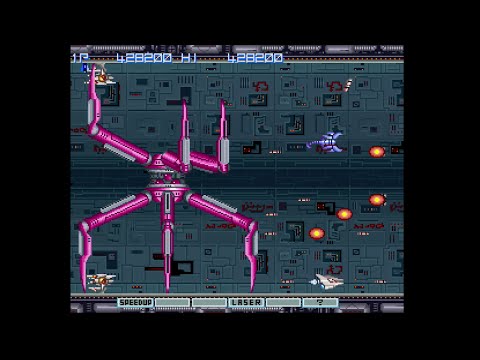 Gradius II (Arcade/PS1) Full Run on Very Difficult