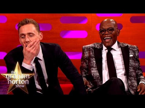 Samuel L Jackson and Tom Hiddleston Lose it Over Their Fan Art - The Graham Norton Show