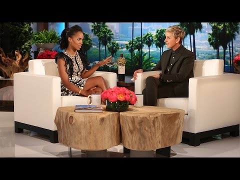 Kerry Washington Tries Out Her Tuba Skills