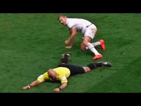 Players vs Referees ● Fights, Funny, Skills & Assist ● HD