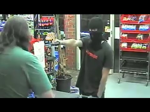 Robbery fail: Clerk takes armed man’s gun in funny convenience store holdups compilation