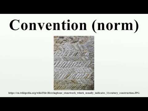 Convention (norm)