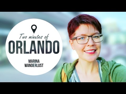 Orlando Downtown in 2 Minutes | Vacation Travel Guide | Map Inside Video