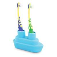 J.Me-Kids Bathroom Accessories-Boat Toothbrush Holder {Blue}