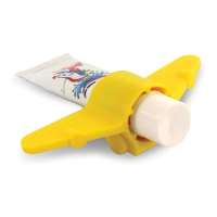 J.Me-Kids Bathroom Accessories-Plane Toothpaste Holder {Yellow}