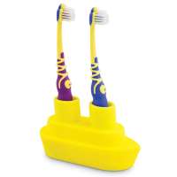 JMe Toothbrush Holder Yellow Boat Bath Accessory Sets Bathroom Accessories