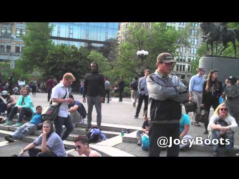 Five-Percenter Racists at Union Square Starting Shit