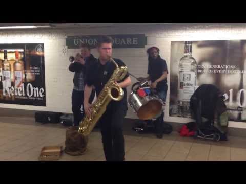 TOO MANY ZOOZ rocks Union Square.