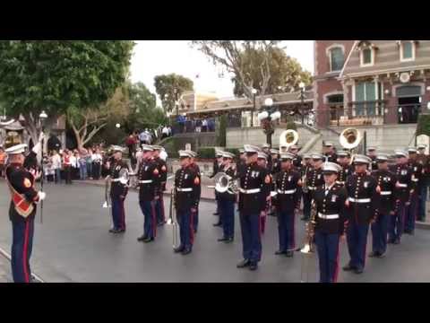 1st Marine Division Band - Disneyland - Veterans Day 2014