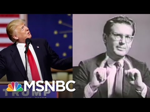 Echoes Of Barry Goldwater Seen In Donald Trump Campaign | Rachel Maddow | MSNBC