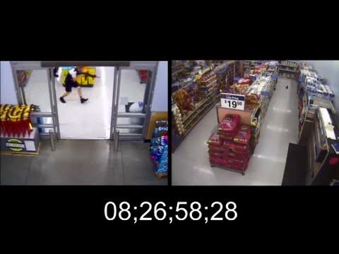 Walmart Security Video of Cops Killing John Crawford III