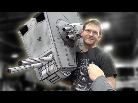 Make your own Star Wars Imperial Walker Costume AT-ST