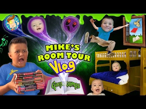 HOUSE TOUR 2.0: Mike's Room Tour gives us Goosebumps + Shawn Gets Sneaky! (FUNnel Vision Vlog)