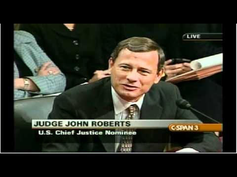 John G. Roberts On Judicial Activism