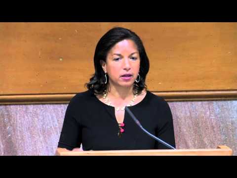 At Stanford, Susan Rice talks about climate change and national security