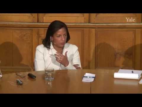 Ambassador Susan Rice, Chubb Fellowship at Yale