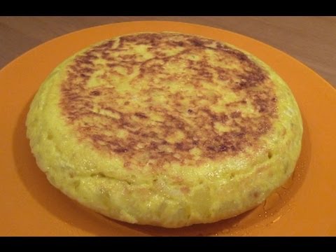 Tortilla de patatas - Receta de cocina española