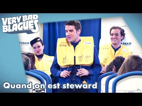 Quand on est steward - Palmashow