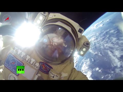 Stunning GoPro: Russian Cosmonaut duo perform 5 hour spacewalk outside ISS