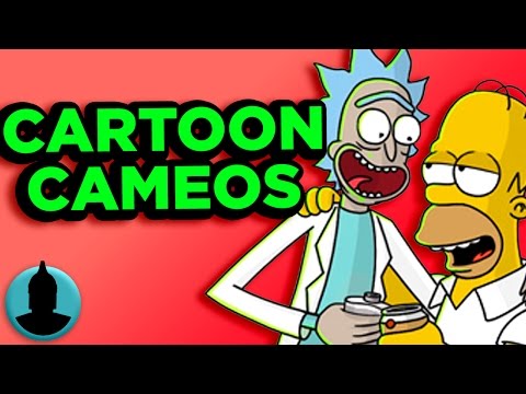 8 Best Cartoon References, Cameos and Crossovers - (ToonedUp #113) @ChannelFred