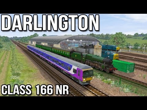 Darlington to Bishop Auckland  - Class 166 NR (Train Simulator 2014)