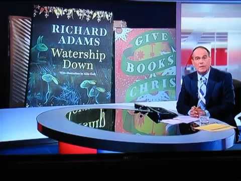 Watership Down Author Richard Adams on BBC South Today with new illustrated edition by Oneworld