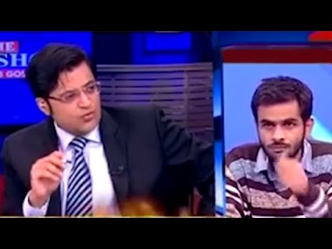 Arnab Goswami at BEST: Blasts JNU student Umar Khalid on Afzal Guru