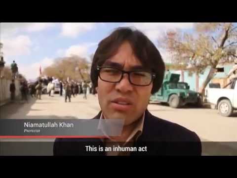 Afghanistan: Thousands of Hazaras protest after Islamic State blamed for brutal executions