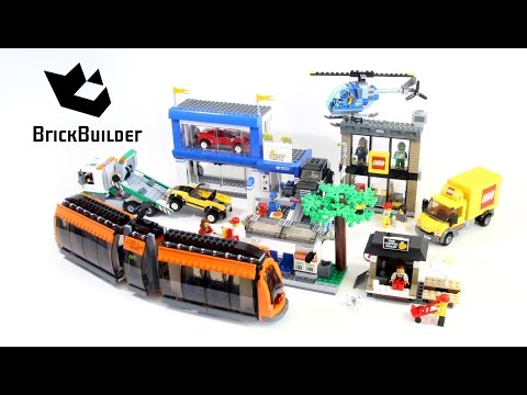 Lego City 60097 City Square - Lego Speed Build