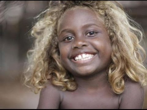 Black and Blond -- The Origin of Blonde Afros in Melanesia