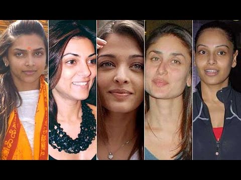 Top 30 Bollywood Actress Makeup And without makeup