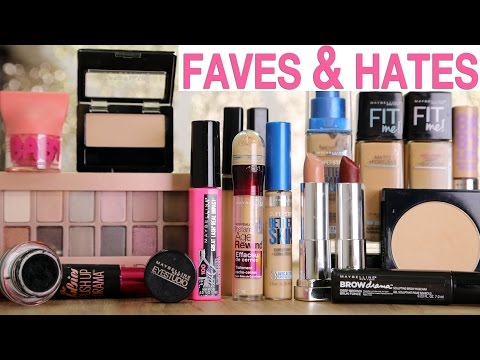 DRUGSTORE MAKEUP Favorites & Hate it's | Maybelline