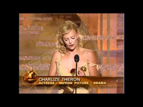 Charlize Theron Wins Best Actress Motion Picture - Golden Globes 2004