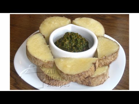 Ji Abubo: Yam and Vegetable Sauce