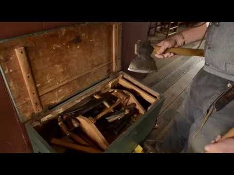 Woodworking Tour: 1820s Tool Chest at the Frontier Culture Museum