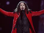 Poland's Michal Szpak performs the song 'Color Of Your Life' during the second Eurovision Song Contest semifinal in Stockholm, Sweden, Thursday, May 12, 2016. (AP Photo/Martin Meissner)