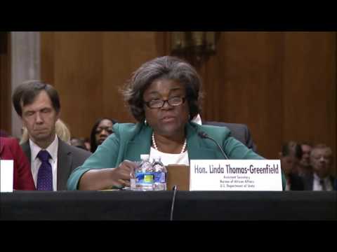 Assistant Secretary Thomas-Greenfield on "Terrorism and Instability in Sub-Saharan Africa"