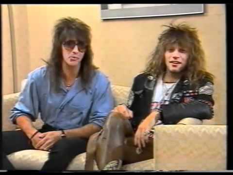 Bon Jovi - Funny Interview MTV Australia 1987