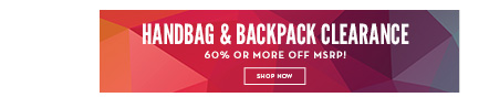 Handbag and Backpack Clearance