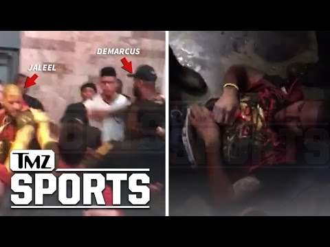 DeMarcus Cousins -- Brother Tased In Club Fight ... DeMarcus Pulled From Melee