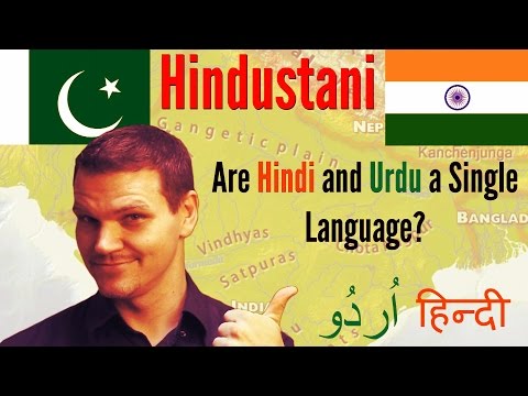 Hindustani: Hindi and Urdu - A Single Language?