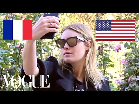 Camille Rowe’s Take on French vs. American Girl Style