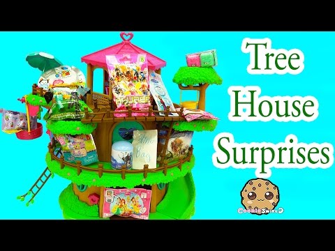 Surprise Toy Blind Bag Treehouse with Shopkins, Disney Frozen, Littlest Pet Shop, Tsum Tsum + More