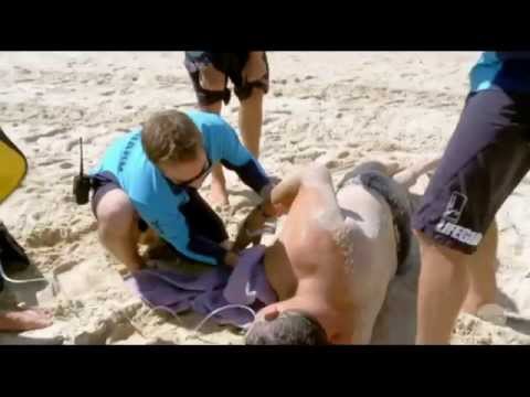 Heart Attack - Cardiac Arrest - CPR (Bondi Rescue Season 9 Episode 9 Part 1)