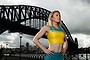 SYDNEY, AUSTRALIA - APRIL 19:  Australian Olympian, Sally Pearson poses during the Australian Olympic Games Official Uniform Launch at the Park Hyatt Hotel on April 19, 2016 in Sydney, Australia.  (Photo by Brendon Thorne/Getty Images)