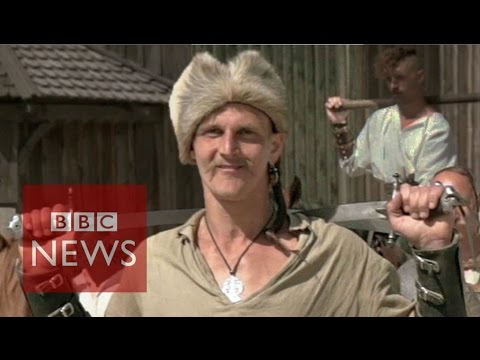 The warrior Cossacks of Ukraine - BBC News