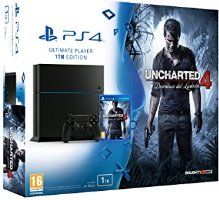 PlayStation 4 (PS4) - Consola 1 Tera + Uncharted 4