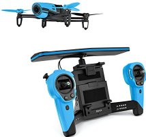 Parrot BeBop Drone avec Skycontroller Bleu pour Smartphone/Tablette