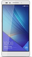 Honor 7 Smartphone débloqué 4G (Ecran: 5,2 pouces - 16 Go - Double Nano SIM - Android 5.0 Lollipop) Argent/Blanc