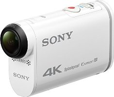 Sony FDRX1000V.CEN Caméra d'action sportive GPS intégré 4K Full HD Wifi/NFC Blanc